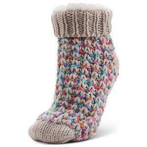 NEW Little Hotties Fireside Space Jam Short Stocking Socks Gray